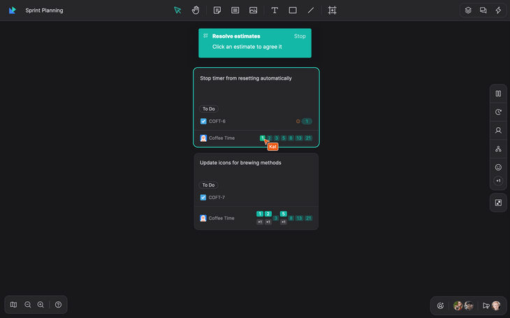 Resolving estimates in Qualdesk