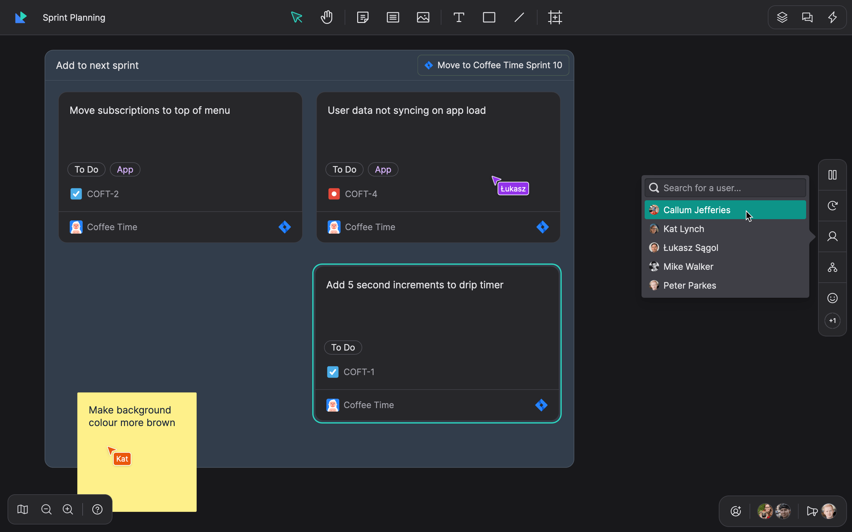 Whiteboard for Jira — Qualdesk
