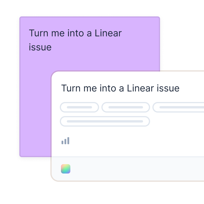 Transform stickies into Linear issues